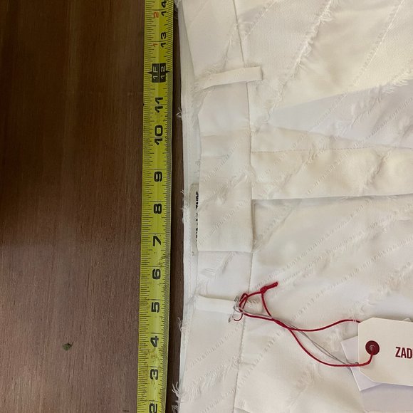 Zadig & Voltaire Defile Peter Effiloche pants - Size 36EU/27US - Picture 6 of 8